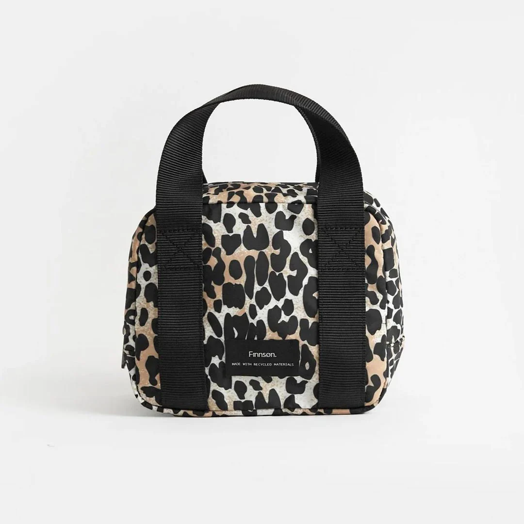 Finnson Ebba Eco Lunch/Snack Cool Bag - Leopard