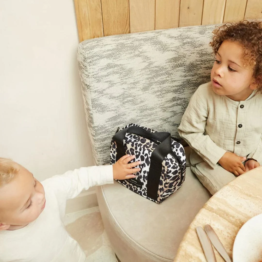 Finnson Ebba Eco Lunch/Snack Cool Bag - Leopard - Image 3