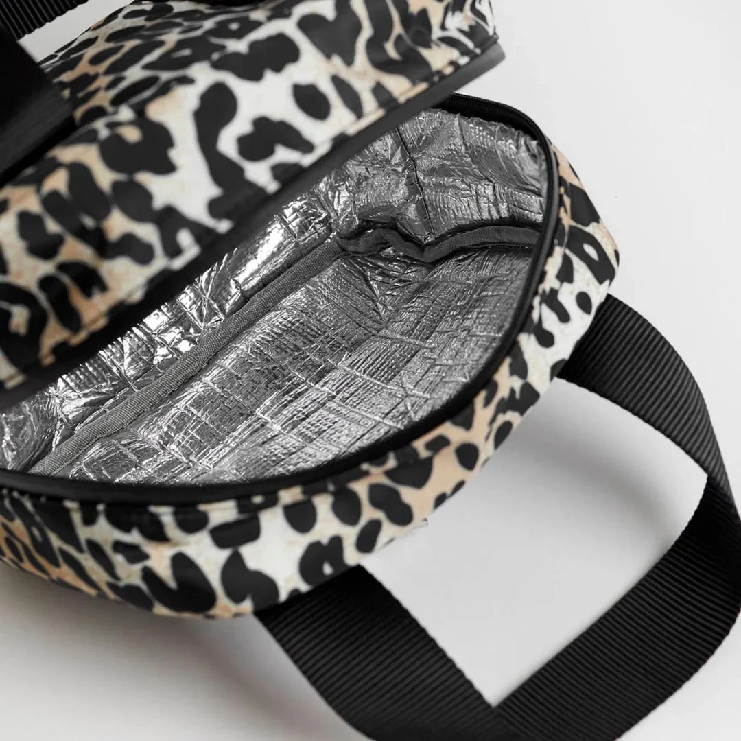 Finnson Ebba Eco Lunch/Snack Cool Bag - Leopard - Image 4