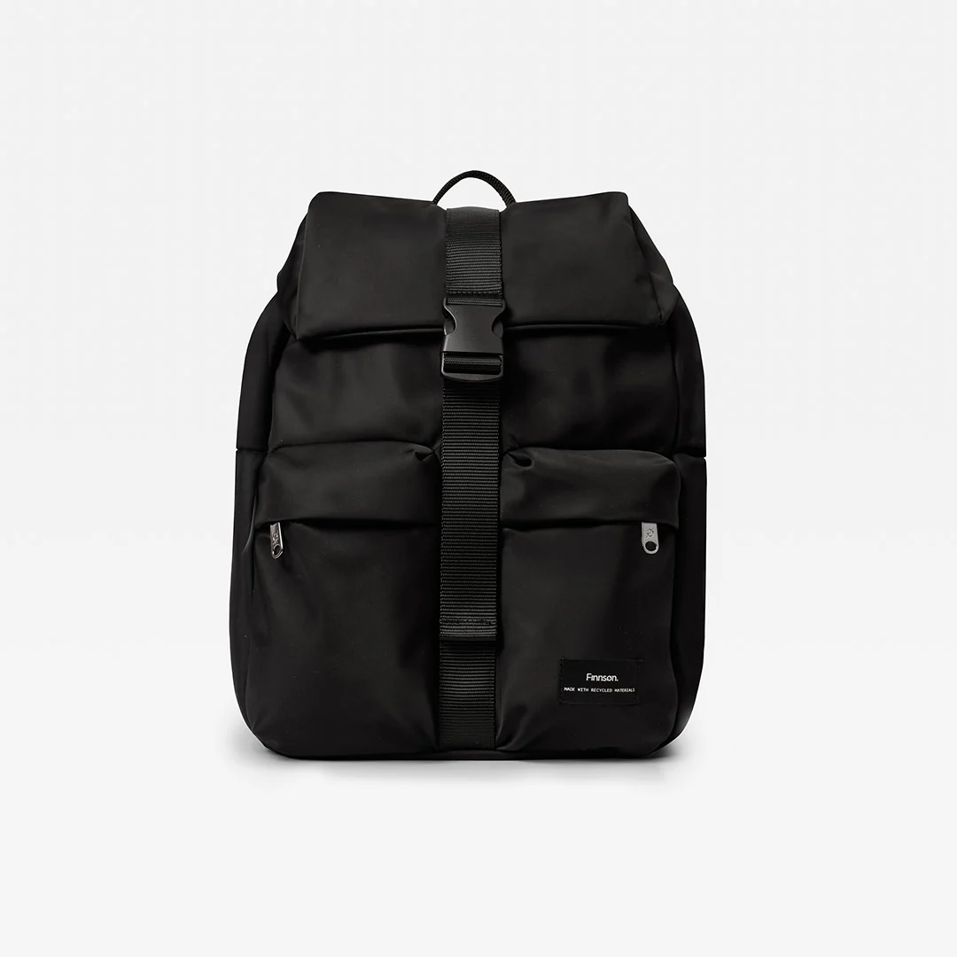 Finnson Elise Eco Changing Backpack & Changing Mat - Black - Image 5