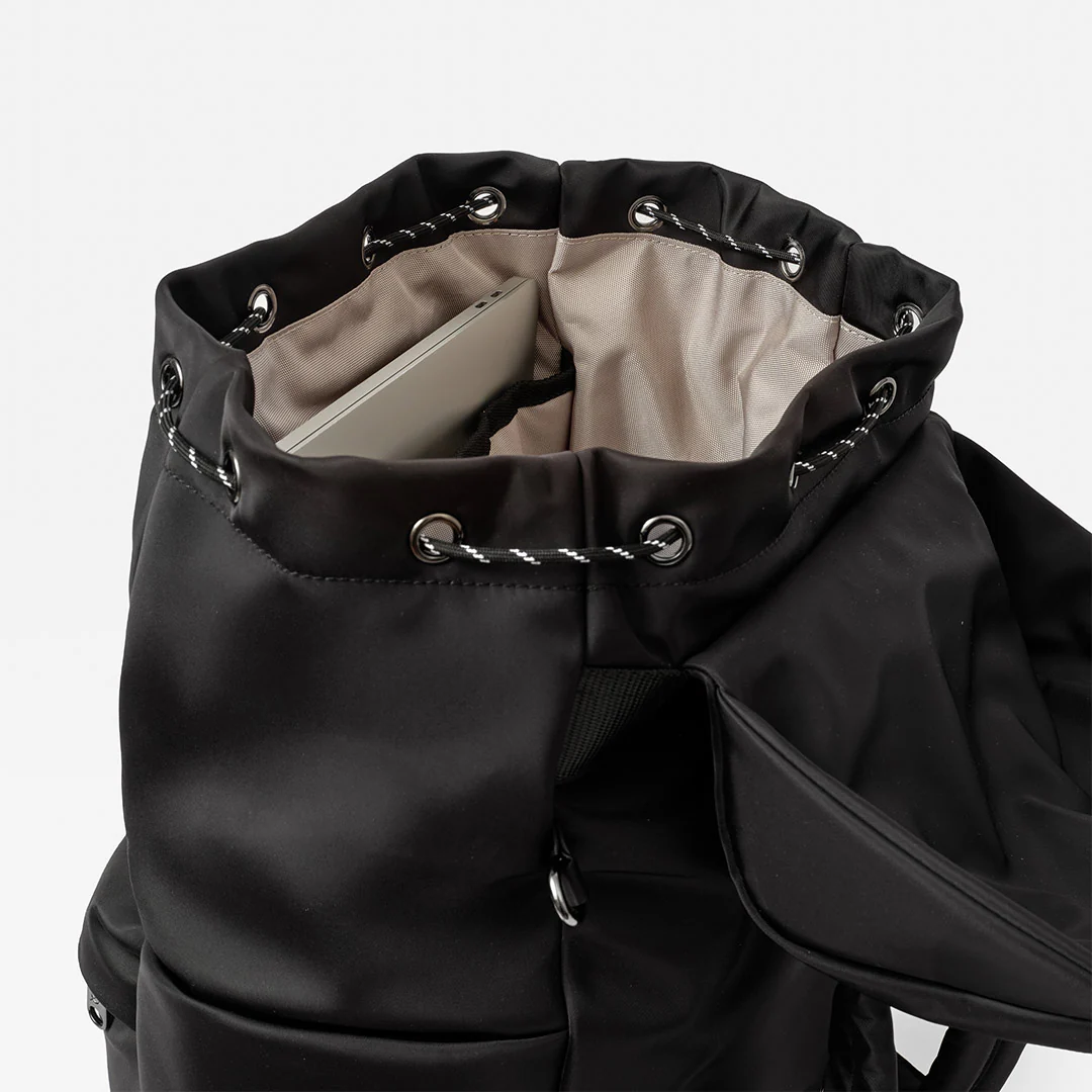 Finnson Elise Eco Changing Backpack & Changing Mat - Black - Image 9