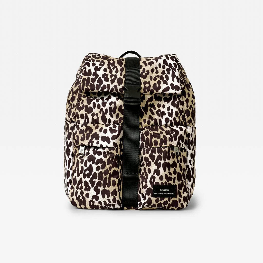 Finnson Elise Eco Changing Backpack & Changing Mat - Leopard - Image 5