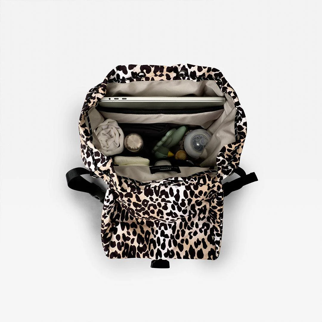 Finnson Elise Eco Changing Backpack & Changing Mat - Leopard - Image 6
