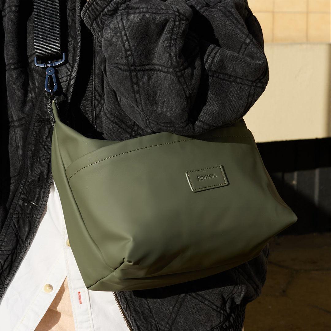 Finnson Fia Eco Oversized Stroller Organiser - Khaki - Image 4