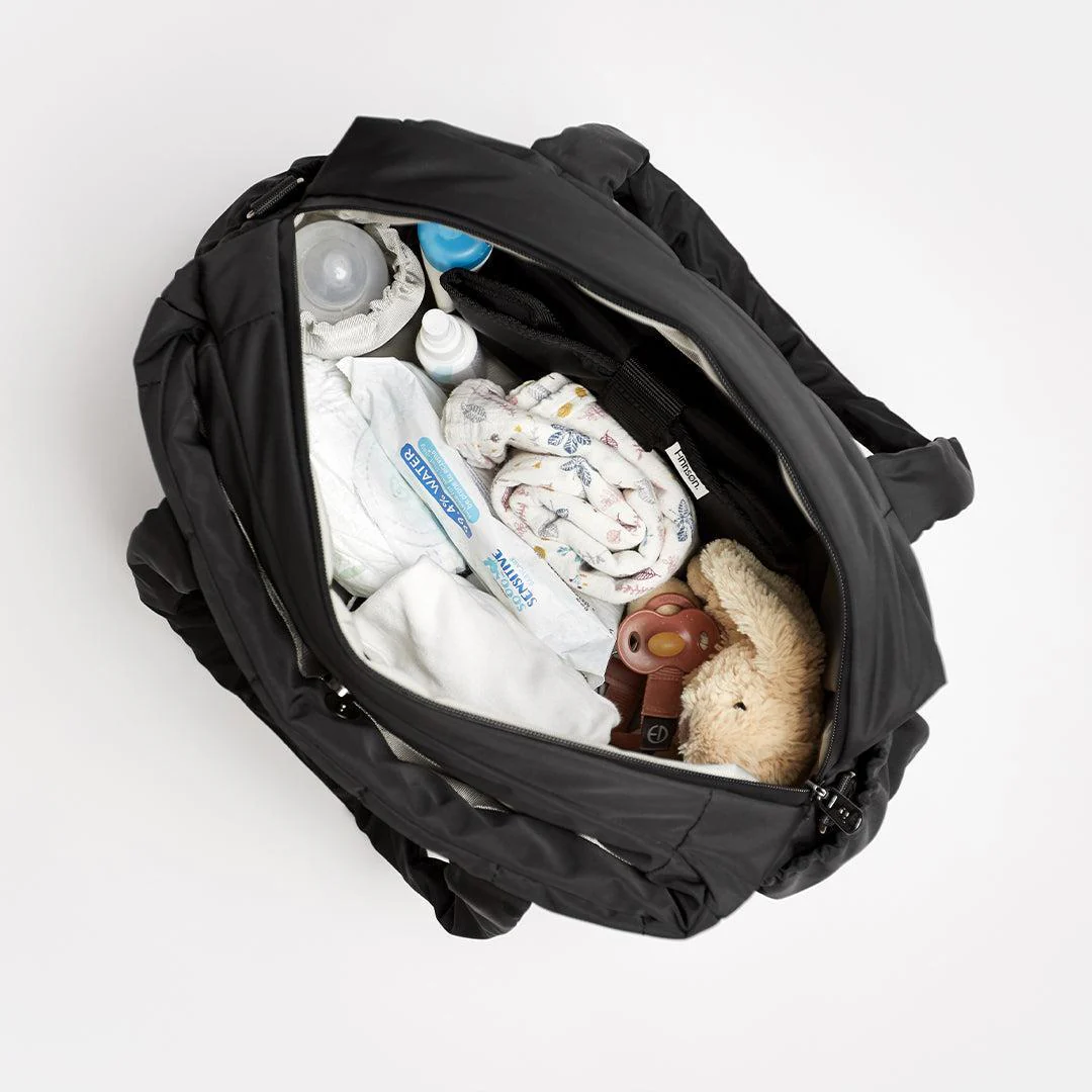 Finnson Innes Eco Holdall Changing Bag With Changing Mat - Black - Image 7