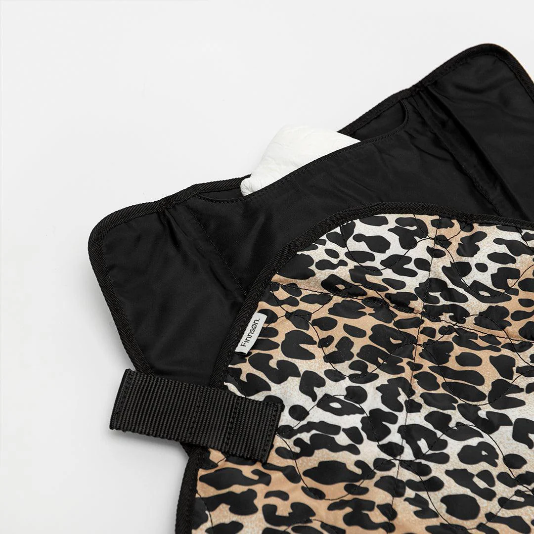 Finnson Kari Eco Changing Mat - Leopard - Image 3