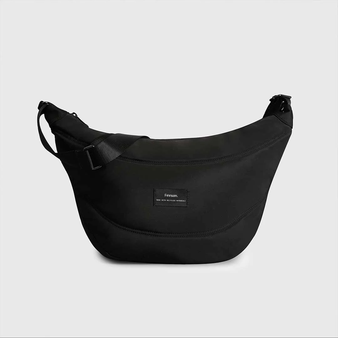 Finnson OSMA Eco Stroller Organiser with Stroller Clips  - Black - Image 4