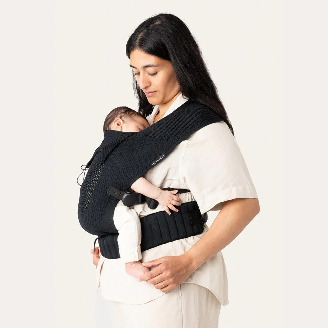 Flybaby Baby Carrier - Black - Image 6