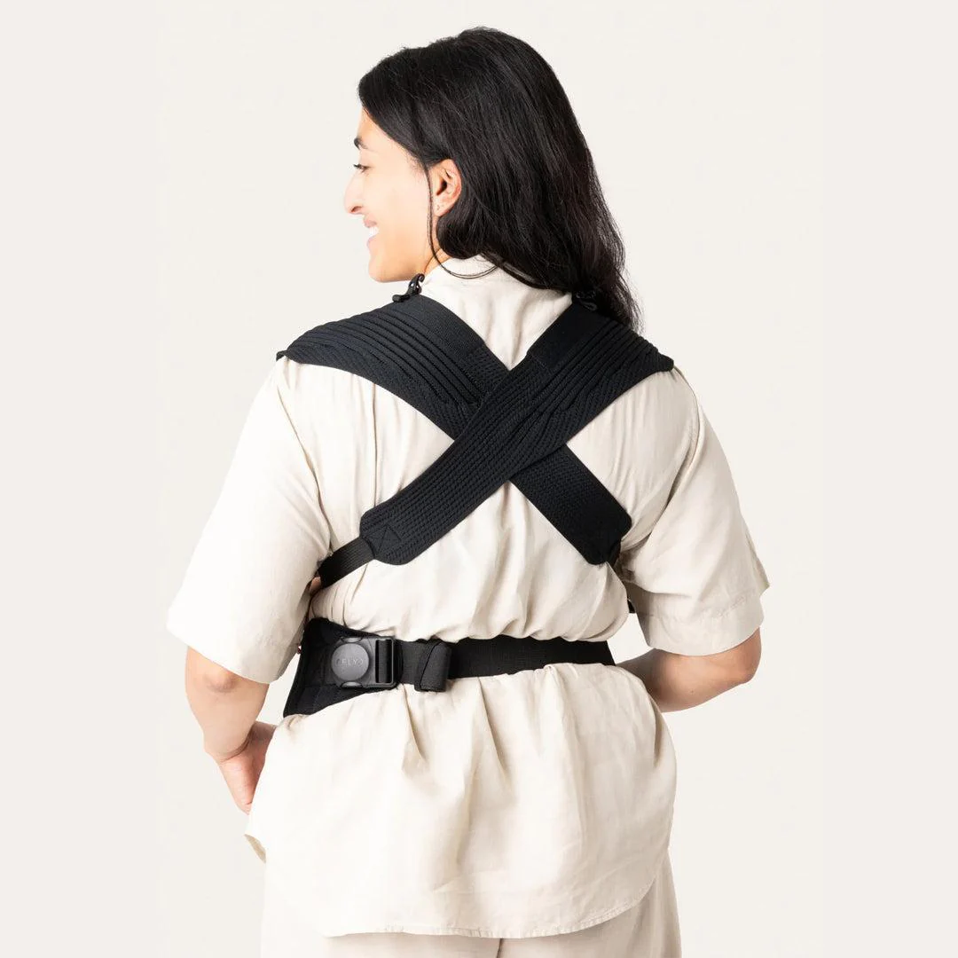 Flybaby Baby Carrier - Black - Image 8