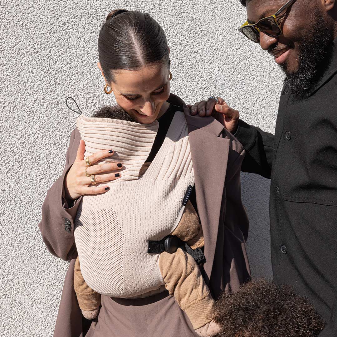 Flybaby Baby Carrier - Creme - Image 5