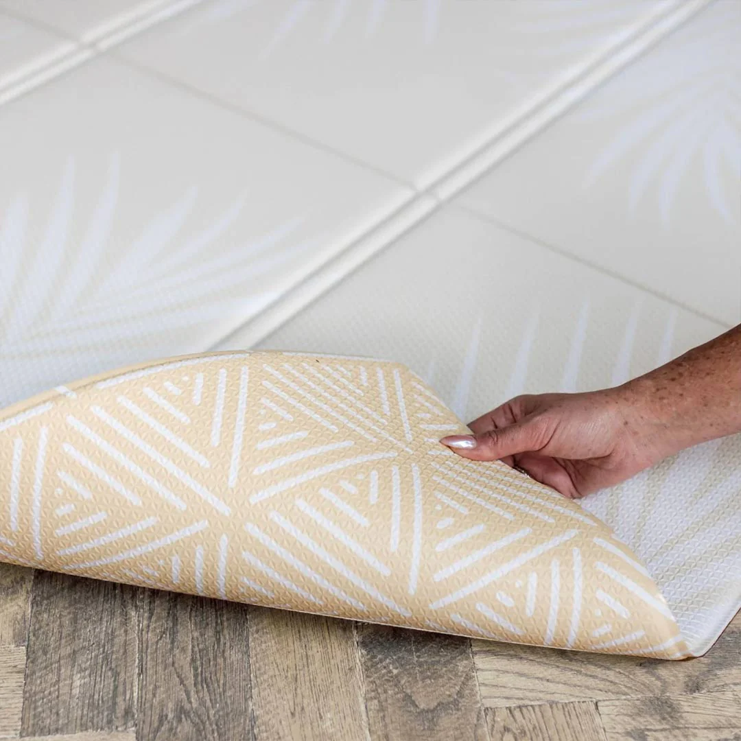 FOLDiMATS Playmat 130x190cm - Palm Scandi - Image 2