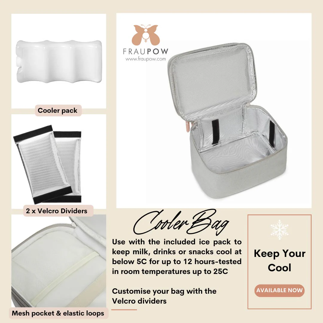 Fraupow Cooler Bag + Wearable Pump Storage Bag - Image 6