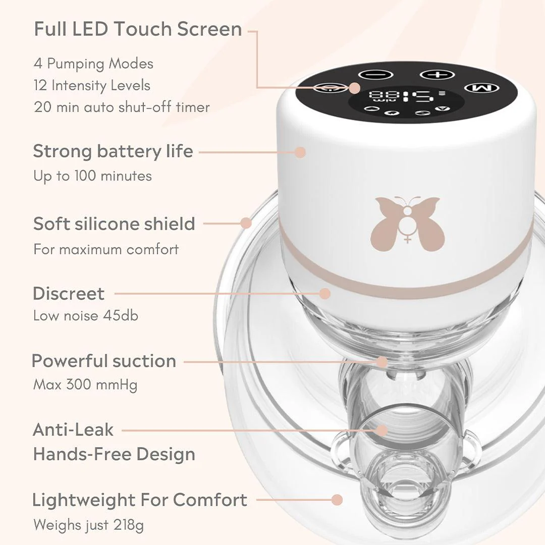 Fraupow Wearable Hands-Free Breast Pump - Image 4