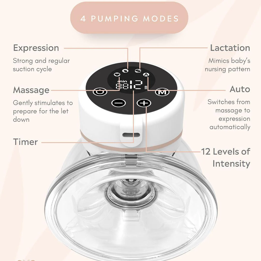 Fraupow Wearable Hands-Free Breast Pump - Image 6