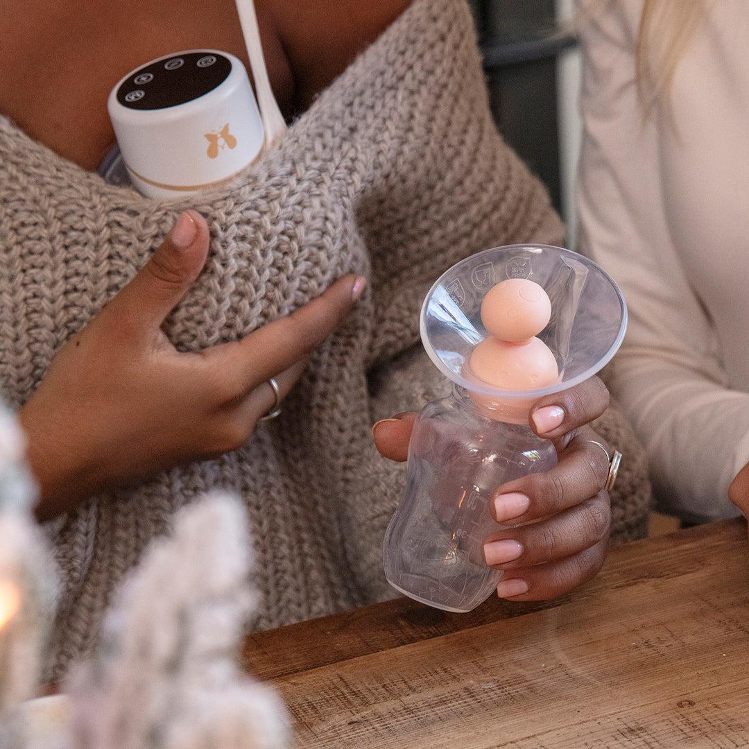 Fraupow Manual Breast Pump + Milk Collector - Image 5