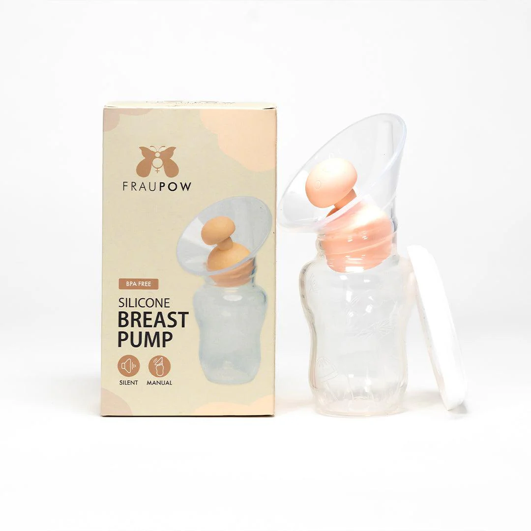 Fraupow Manual Breast Pump + Milk Collector - Image 7