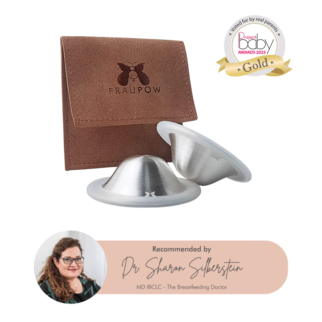 Fraupow Silver Healing Breast Cup - 2 Pack - Silver - Image 2