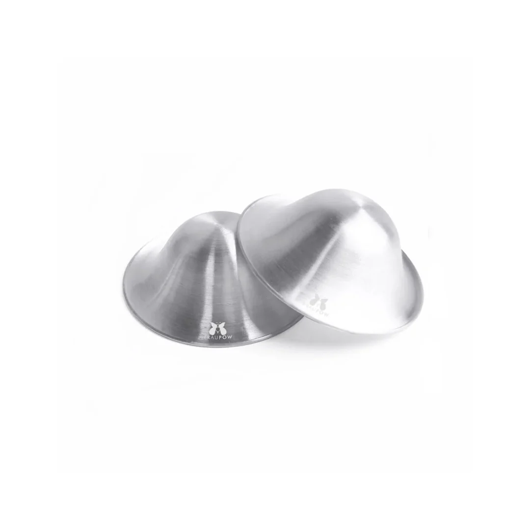 Fraupow Silver Healing Breast Cup - 2 Pack - Silver - Image 3