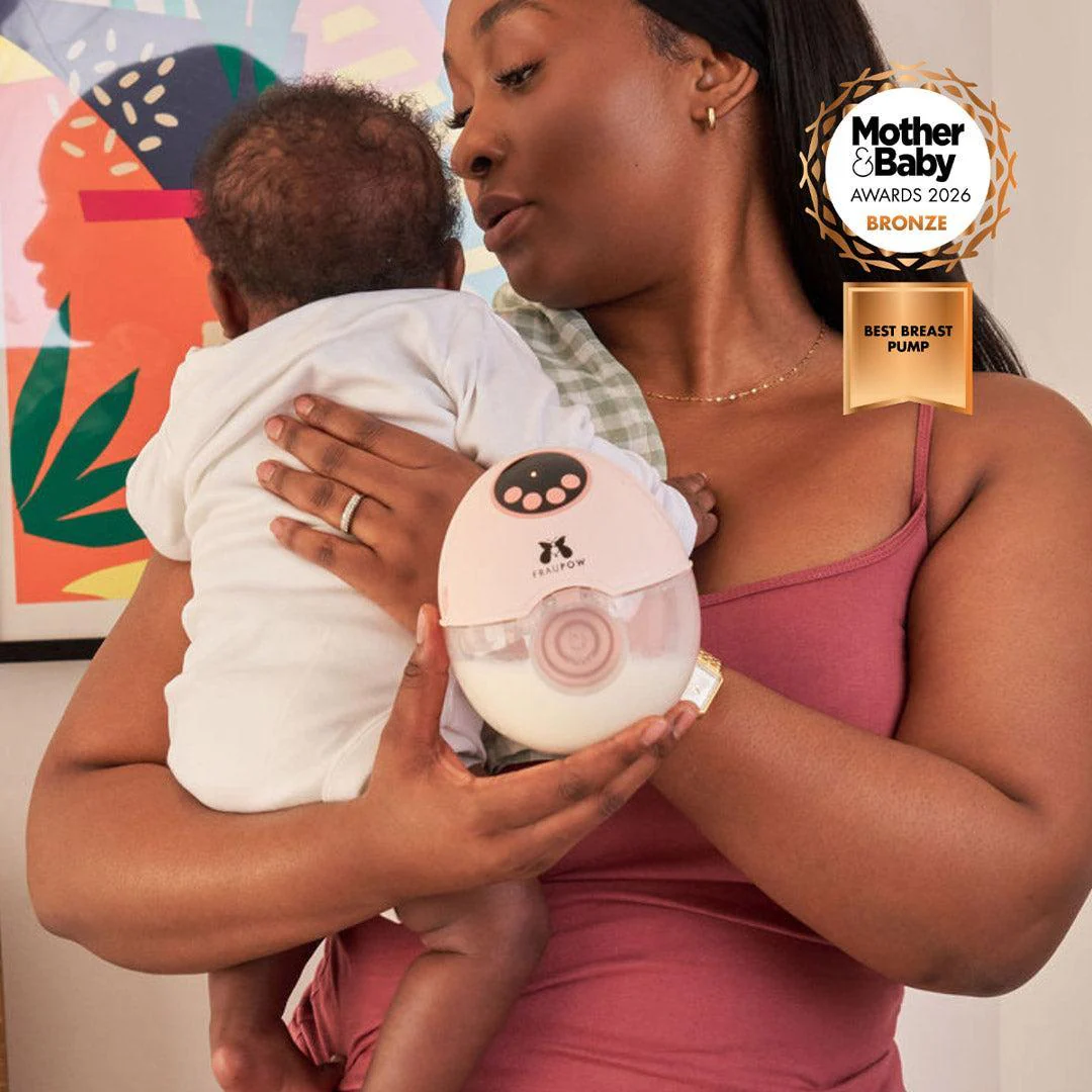 Fraupow Viva Pro Wearable Hands-Free Breast Pump - Pink - Image 2