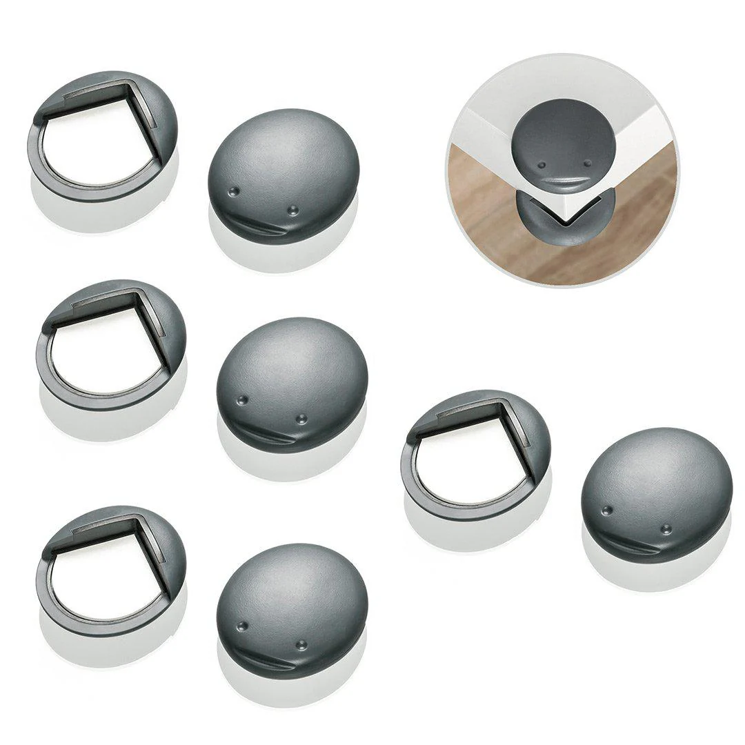 Fred Adhesive Corner Protectors - Dark Grey - 8 Pack - Image 5