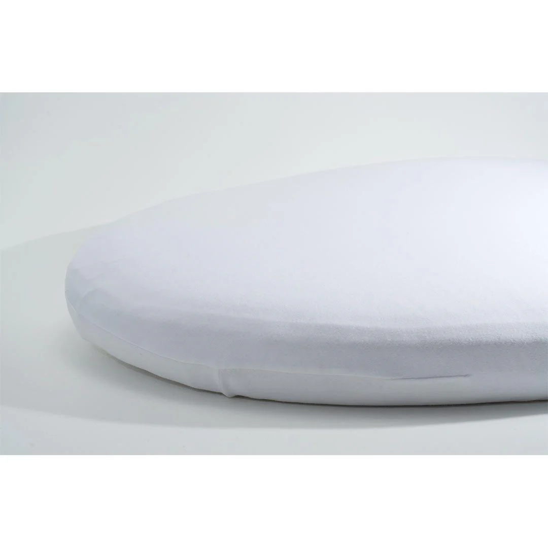 Gaia Baby Cot Fitted Sheets - White - 2 Pack - Image 5