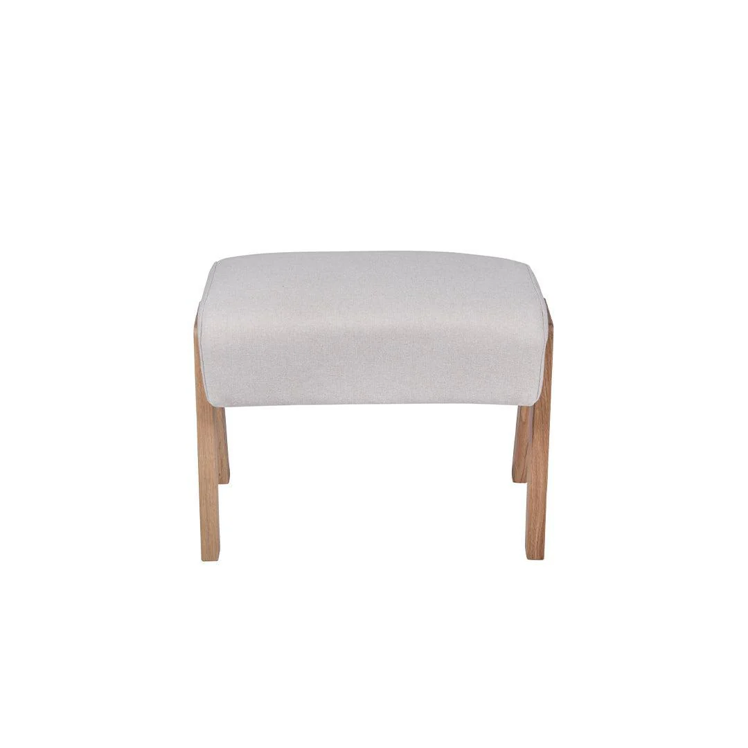 Gaia Baby Hera Footstool Natural Oak - Natural Oak / Barley - Image 2