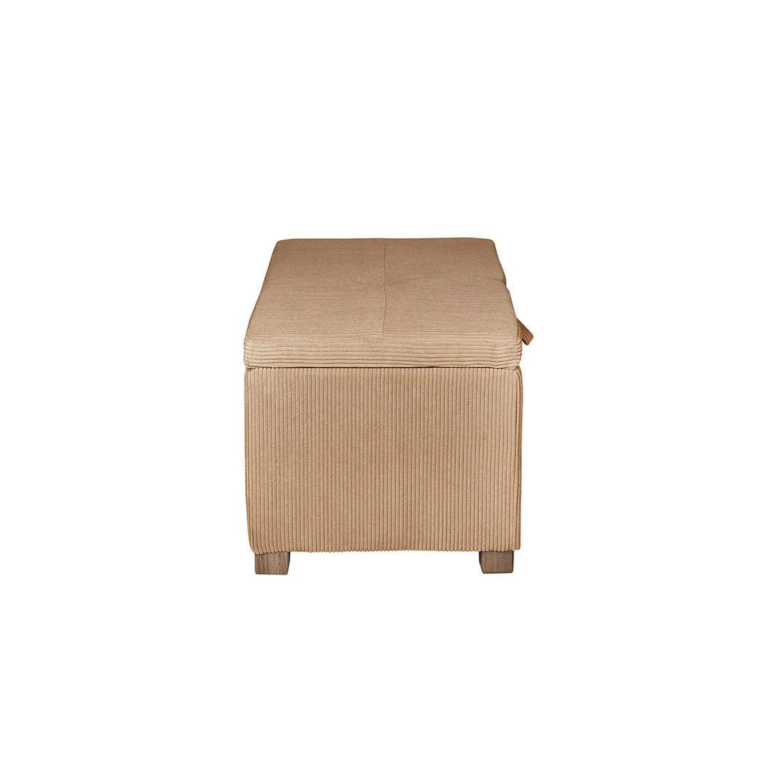 Gaia Baby Gaia Serena Footstool - Caramel Corduroy - Image 4