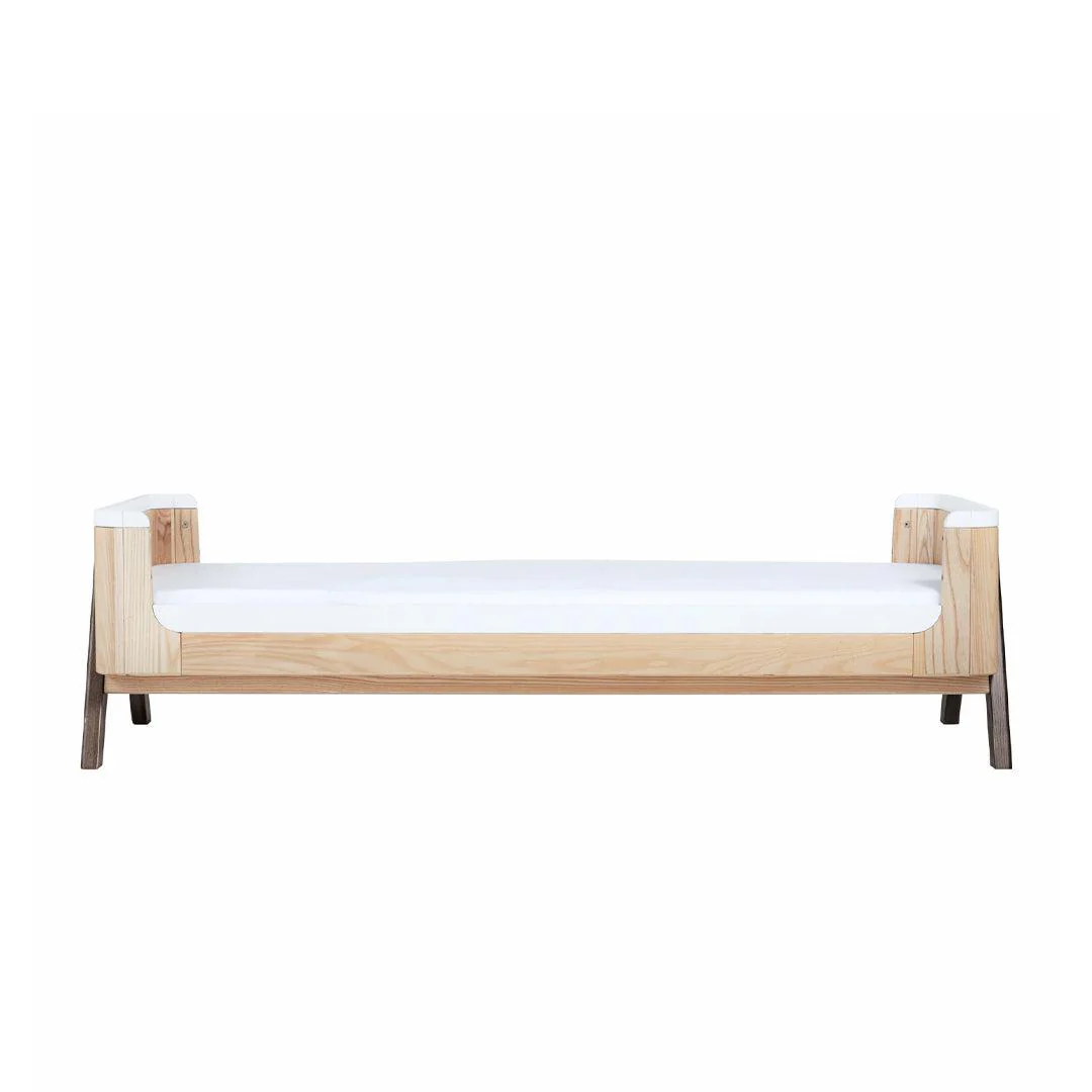Gaia Baby Hera Junior Bed Extension With Mattress Extension - Natural / Walnut - Image 3
