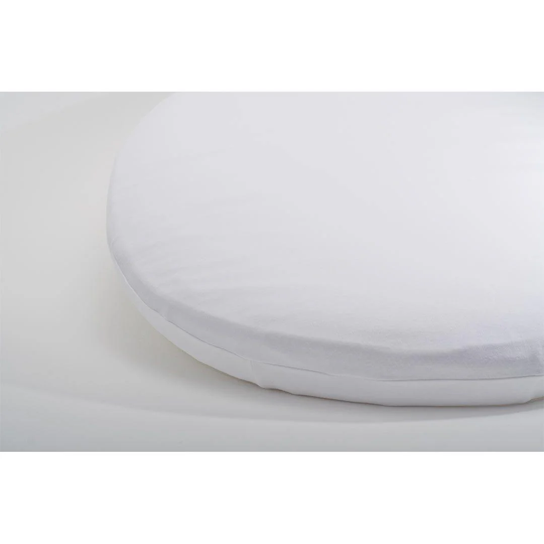 Gaia Baby Mini Cot Fitted Sheets - White - 2 Pack - Image 5