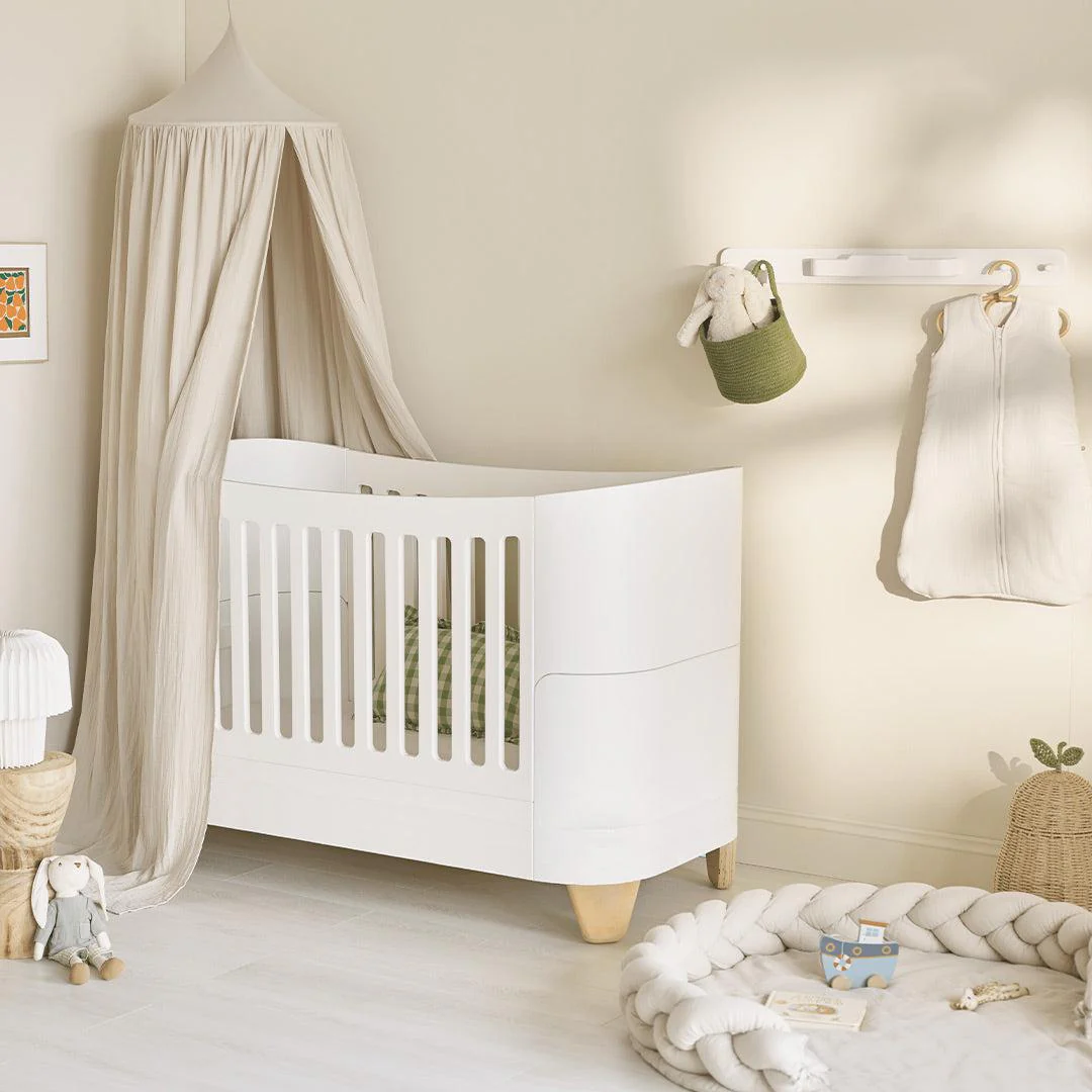 Gaia Baby Serena Cot Bed - White - Image 6