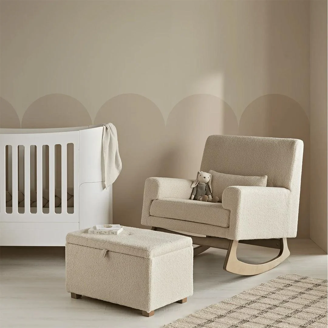 Gaia Baby Serena Footstool - Chalk - Image 2