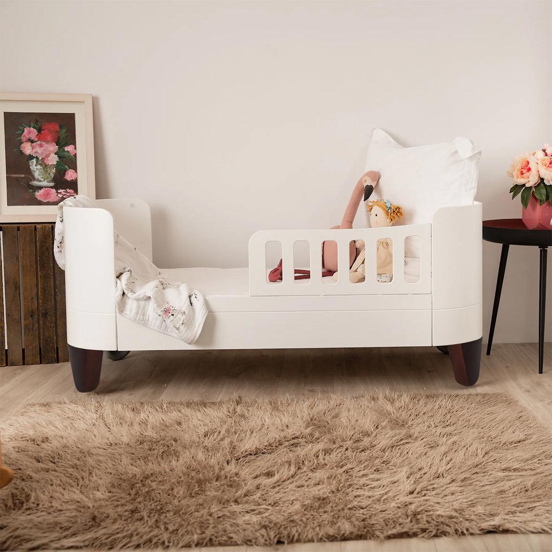 Gaia Baby Serena Toddler Rail - White - Image 3
