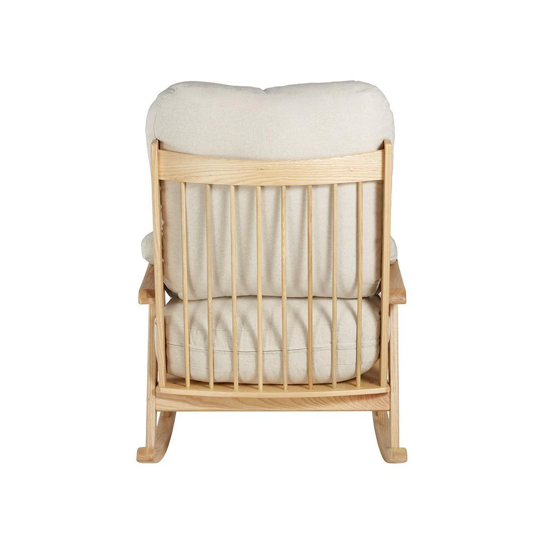 Gaia Hera Rocking Chair - Natural Oak + Barley - Image 6