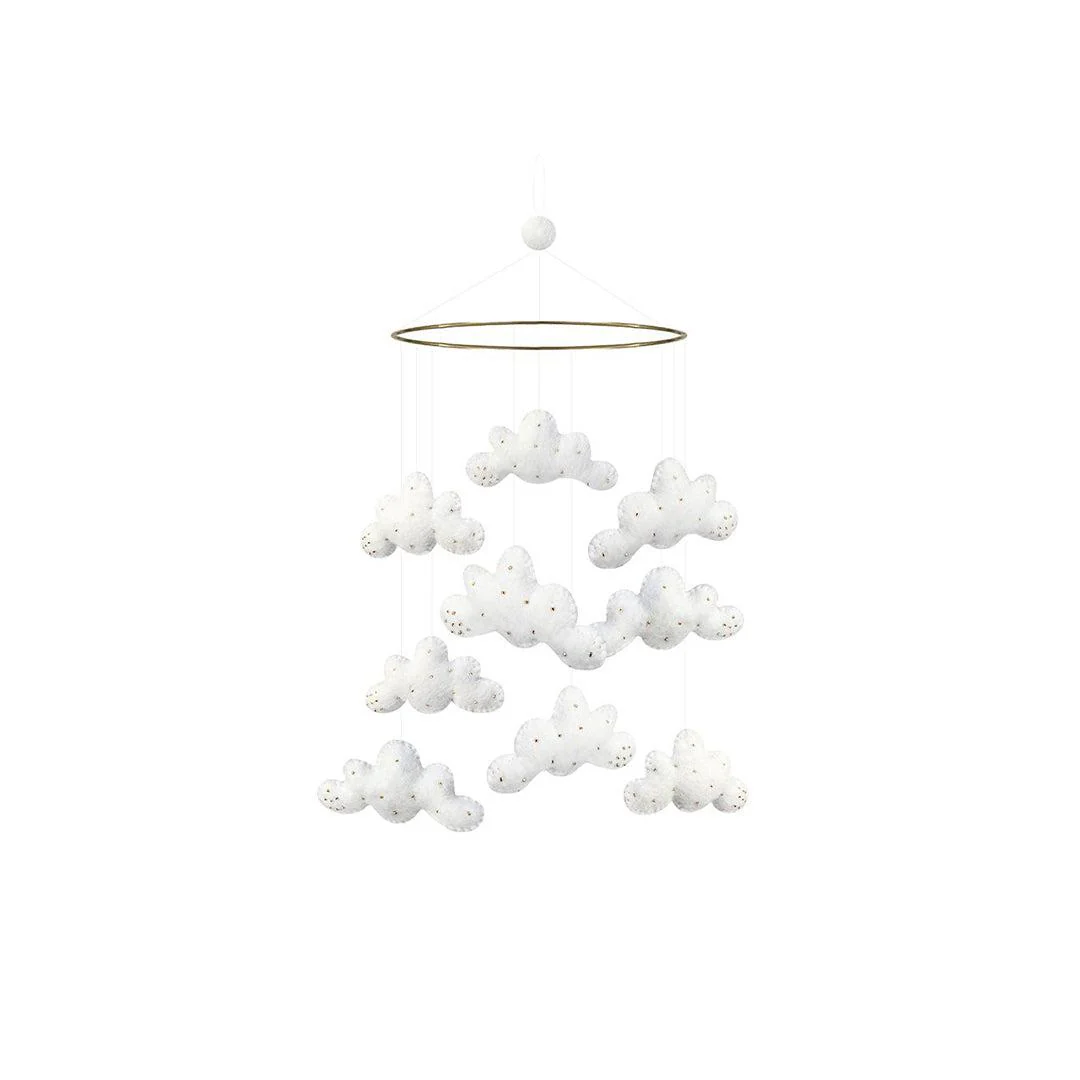GAMCHA Mobile - Clouds - White