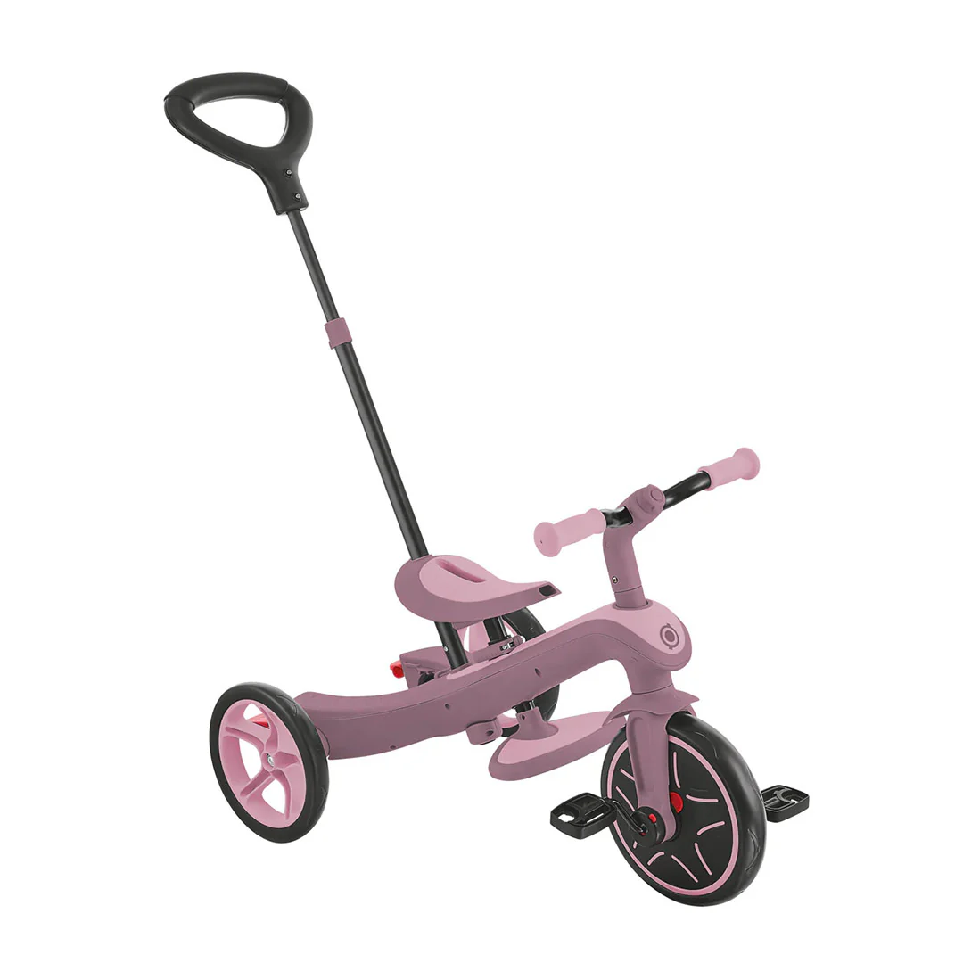 Globber Explorer Eco Trike 4 in 1 Scooter - Berry - Image 3