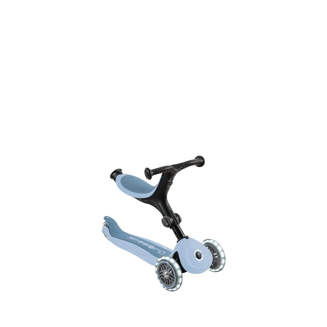 Globber Go Up Eco Active Lights Scooter - Blueberry - Image 11