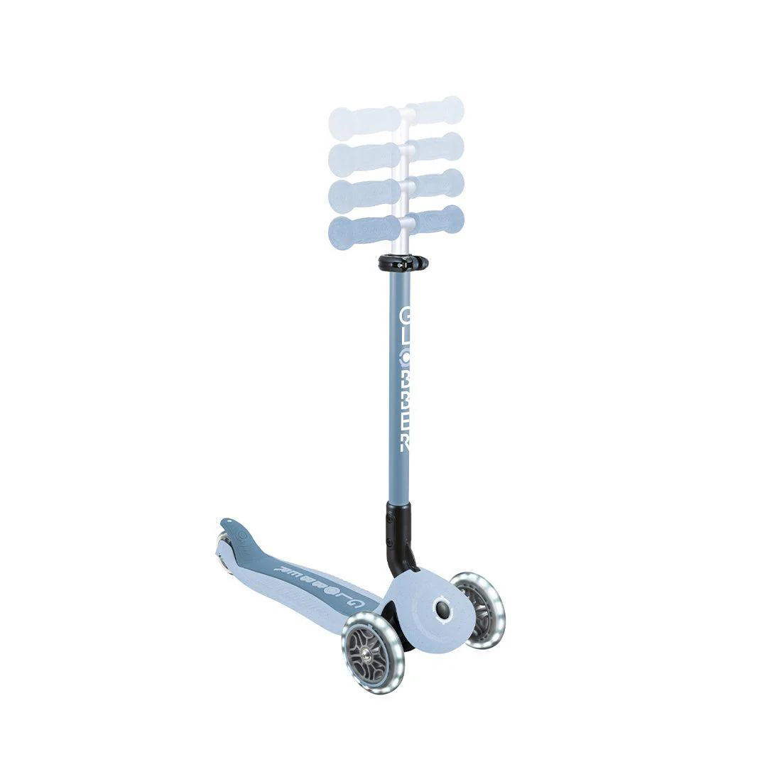 Globber Go Up Eco Active Lights Scooter - Blueberry - Image 9