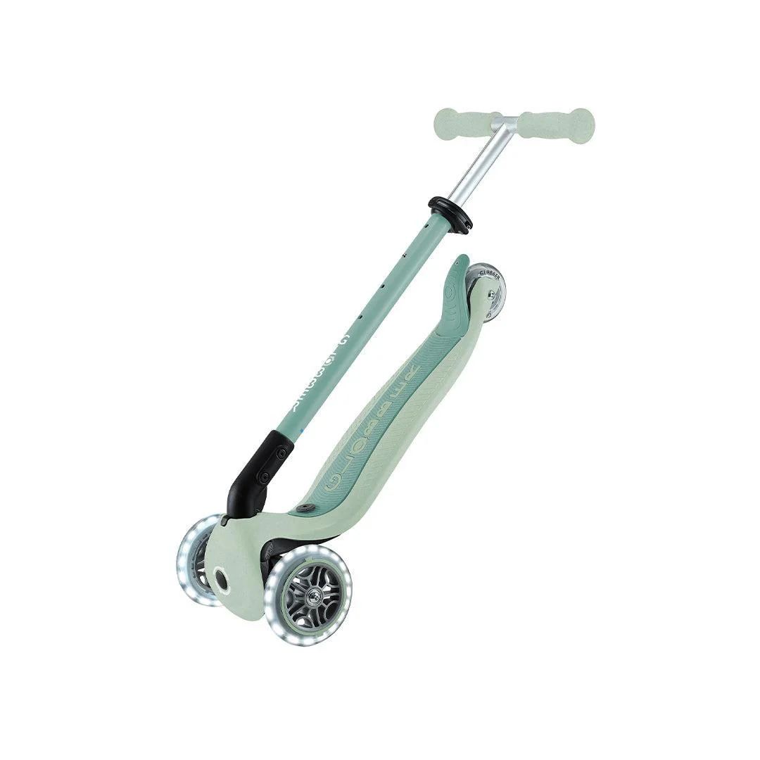 Globber Go Up Eco Active Lights Scooter - Pistachio - Image 8