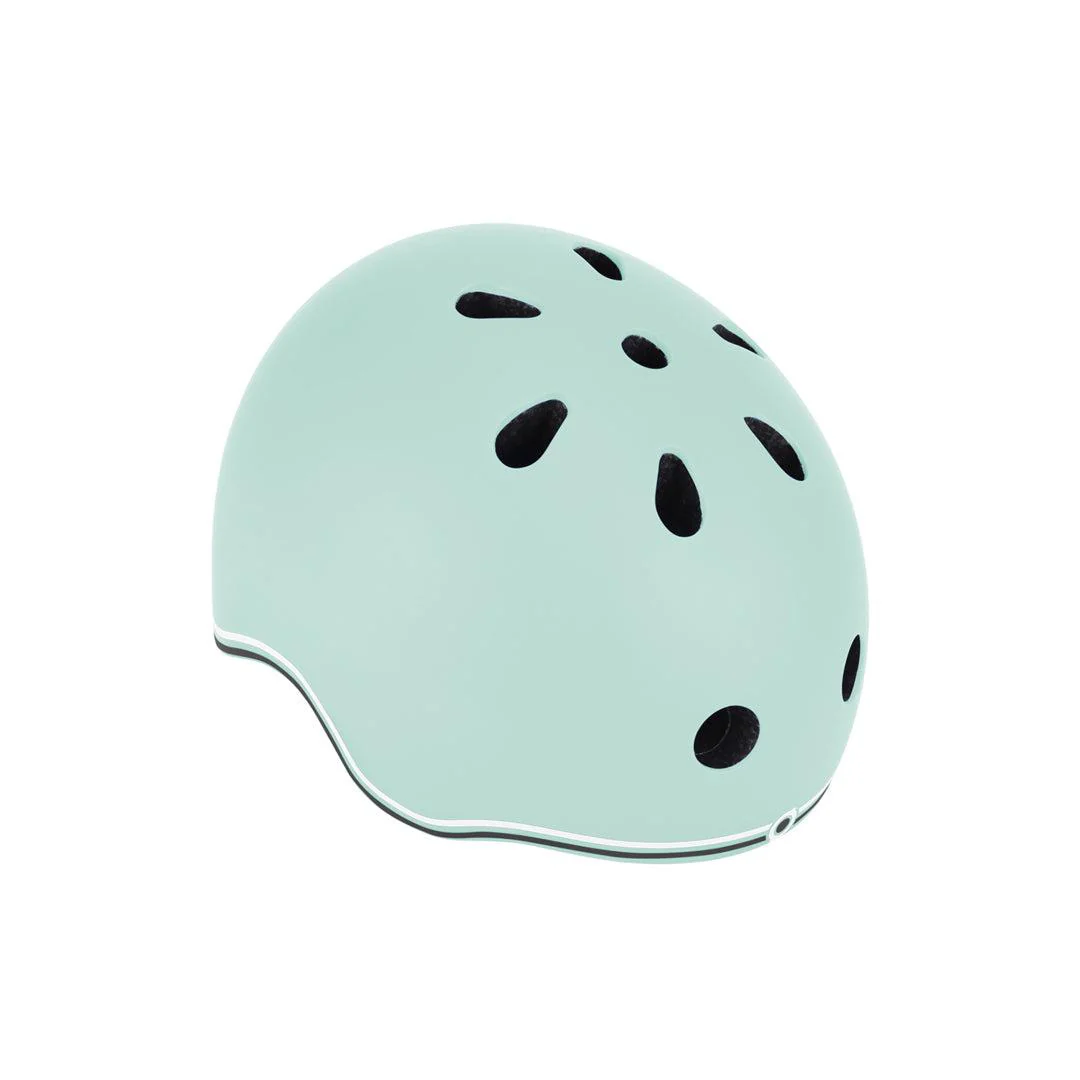 Globber Go-Up Lights Helmet - Pastel Mint - Image 3