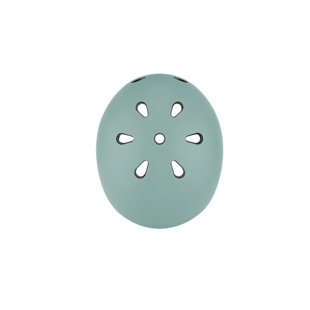 Globber Go Up Lights Scooter Helmet XXS/XS - Sage - Image 4