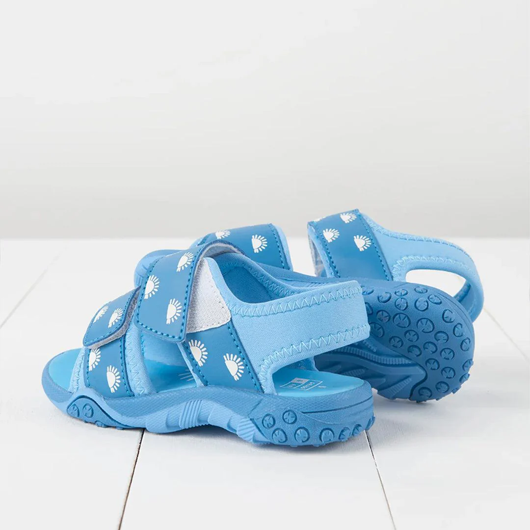 Grass & Air Colour Changing Kids Sandals - Cornflower Blue - Image 2
