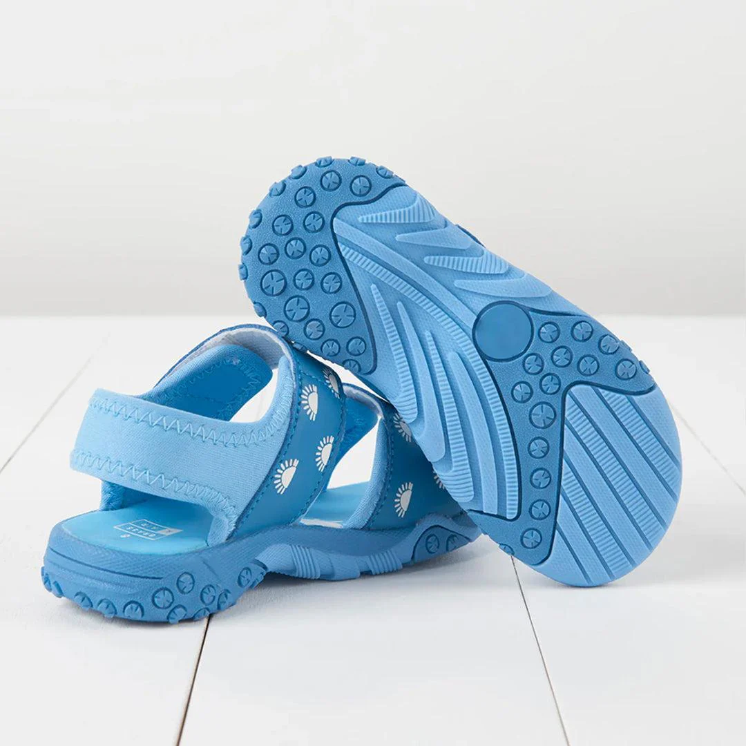 Grass & Air Colour Changing Kids Sandals - Cornflower Blue - Image 3