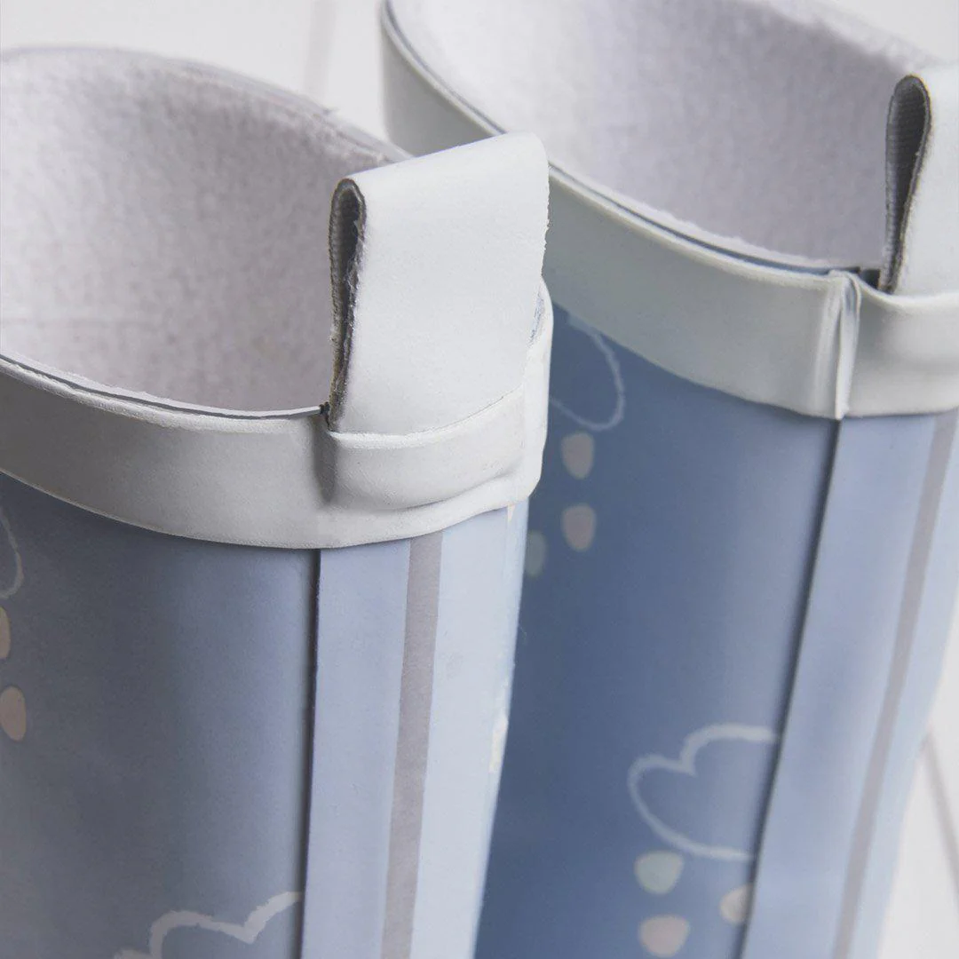 Grass & Air Colour-Revealing Wellies - Baby Blue - Image 4