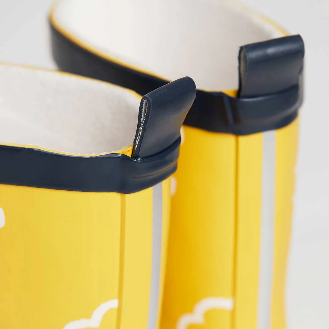 Grass & Air Colour-Revealing Wellies - Yellow - Image 3