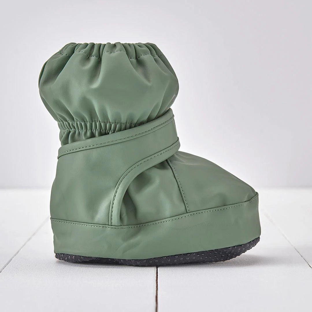 Grass & Air Mini Adventure PU Bootie - Khaki - Image 4