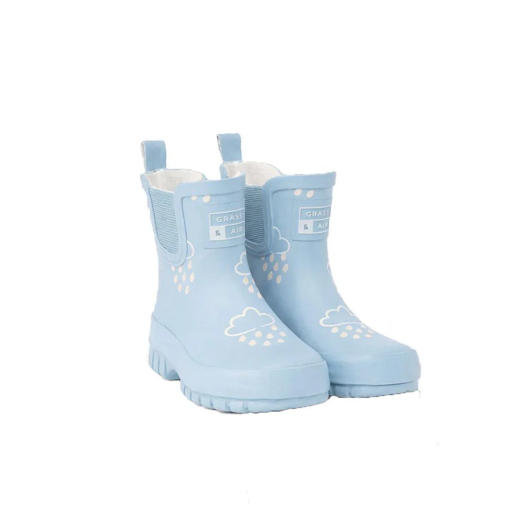 Grass & Air Shortie Chunk Adventure Boot with Bag - Powder Blue
