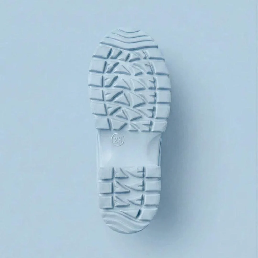 Grass & Air Shortie Chunk Adventure Boot with Bag - Powder Blue - Image 3
