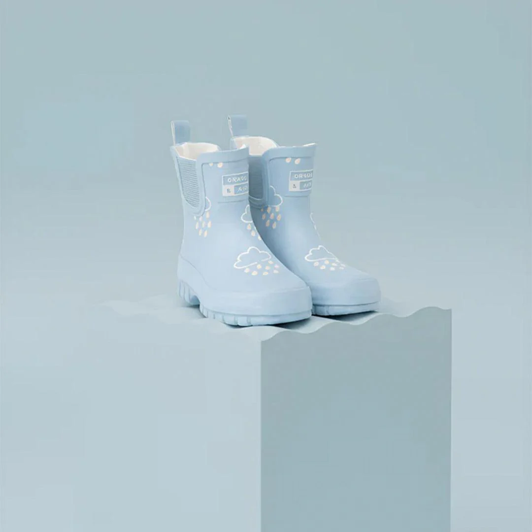 Grass & Air Shortie Chunk Adventure Boot with Bag - Powder Blue - Image 4