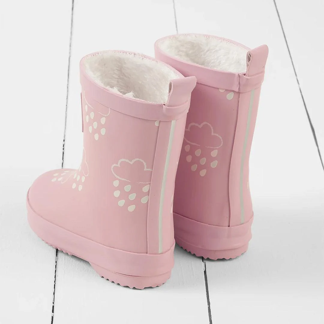 Grass & Air Winter Mini Adventure Boots with Bag - Baby Pink - Image 3