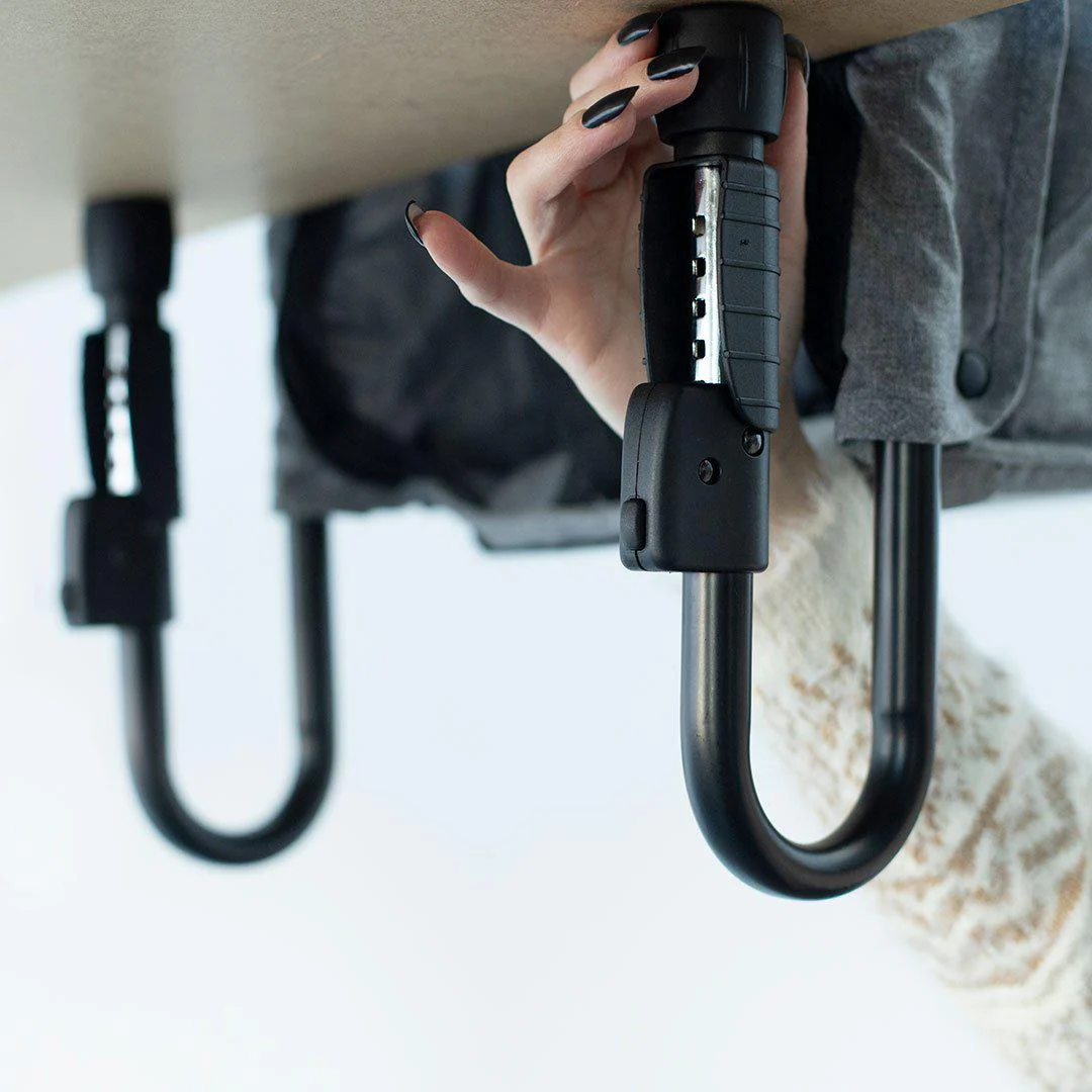 Guzzie + Guss Perch Hanging Highchair - Salt + Pepper - Image 3